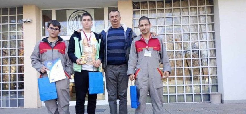Първо място за ПГМЕТ на състезание „Най-добър млад автомонтьор и водач на МПС“