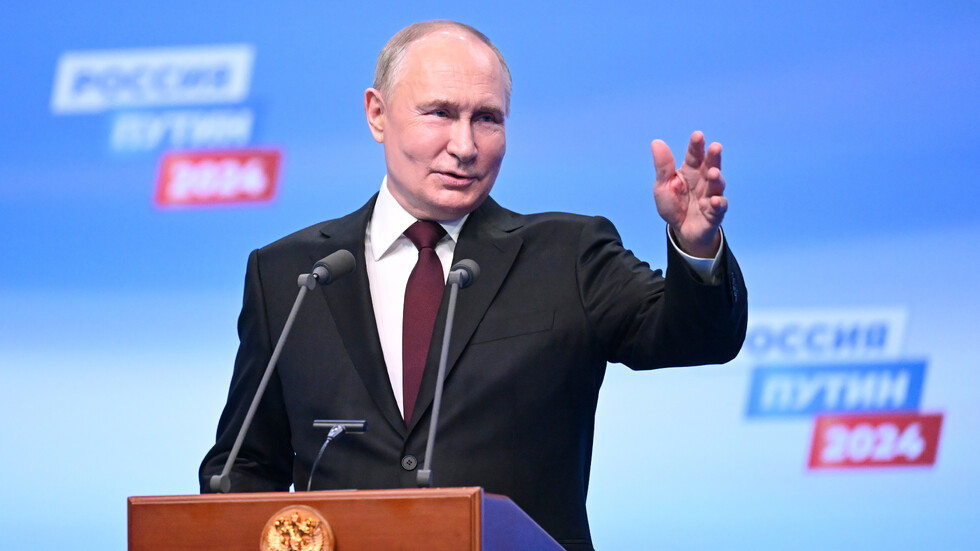 Владимир Путин благодари на руснаците за подкрепата. Владимир Путин е новият стар президент на Русия!