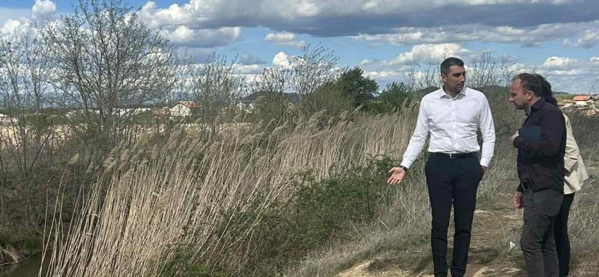Петър Куленски направи обход на Телки дере в Гелеменово